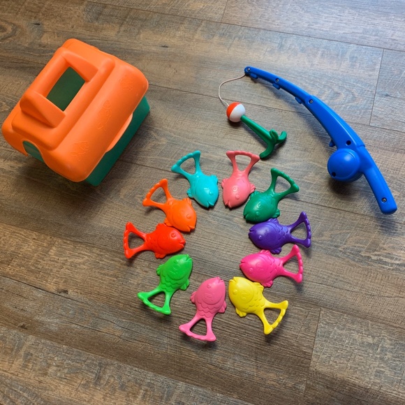 little tikes | Other | Vintage Little Tikes Cast And Count Fishing Set ...